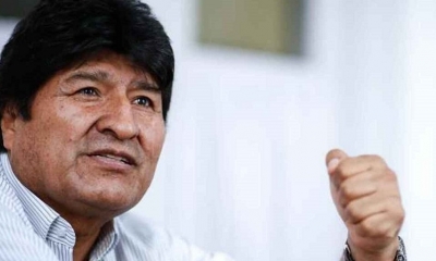 El expresidente Evo Morales