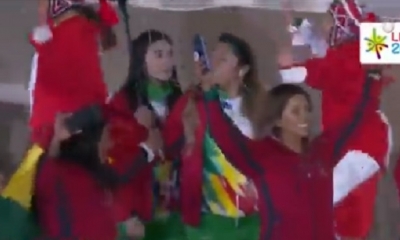 Delegación boliviana/Foto. Captura de pantalla