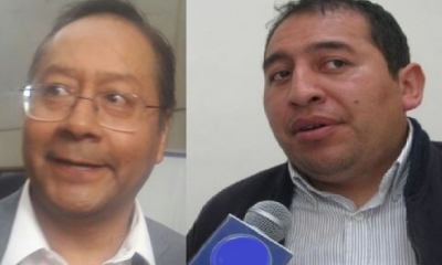 Luis Arce, aseguró que su esposa no renunciará al Banco/Foto. Kandire.bo