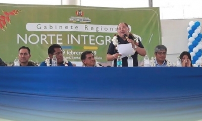 El evento contó con la participación del ministro Romero/Foto. ABI