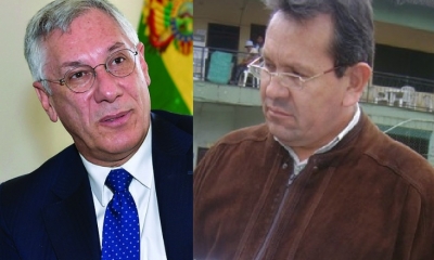 Eduardo Rodríguez Veltzé  y Gonzalo Medina/Foto. Kandire