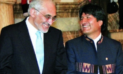 Carlos Mesa y Evo Morales/Foto. RRSS