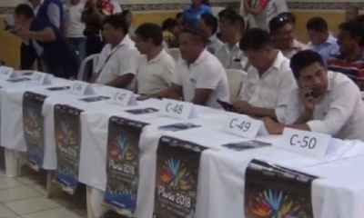 La principales autoridades participaron del evento/Foto. Captura de pantalla