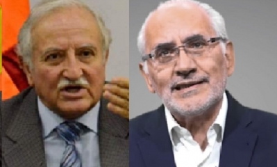 Luis Alberto Echazú y Carlos Mesa/Foto. Kandire 