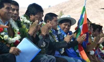 Morales y ejecutivos de organizaciones sociales.