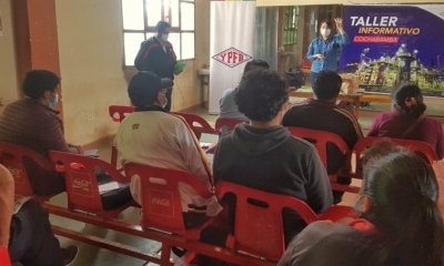 El talleres se realizó en los Distrito 6,7 y 14/Foto. YPFB