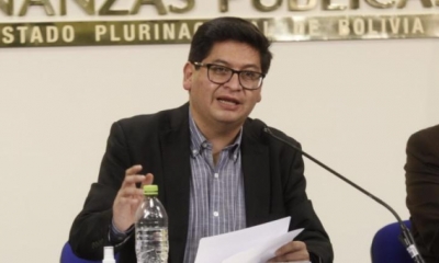 El ministro de Economía y Finanzas Públicas, Marcelo Montenegro. | ABI