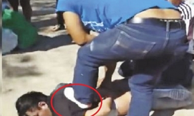 Los vecinos aseguran que no se lo golpeó/Foto. RRSS
