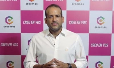 El excandidato a la Presidencia por Creemos, Luis Fernando Camacho