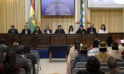 El evento fue presentado en el hall de la Vicepresidencia/Foto. RRSS