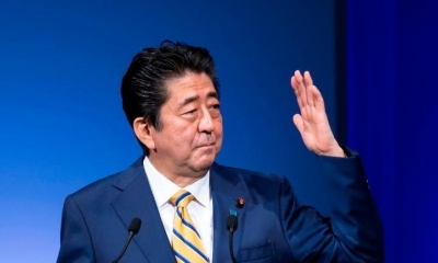 El primer ministro japonés Shinzo Abe