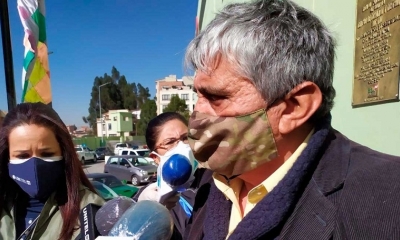  El ministro de Obras Públicas, Iván Arias