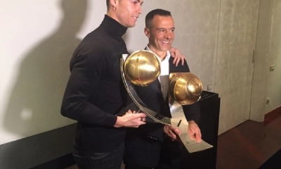 En Dubai, el luso fue premiado con el Globe Soccer Awards al mejor jugador del 2017. Real Madrid, Zidane y Héctor Cúper, otros de los ganadores