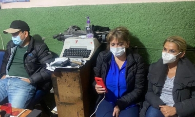 Asi se desarrolla la audiencia de medidas cautelares de Añez y sus exministros