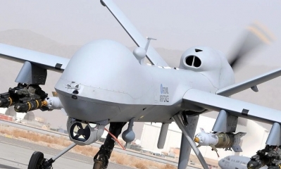 El dron espía norteamericano Reaper MQ-9A sobrevoló el Mar Negro y fue perseguido por un caza ruso para impedir que violara el espacio aéreo del país