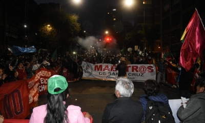 no hubo acuerdo y ahora se preparan más protestas desde el sector educativo.