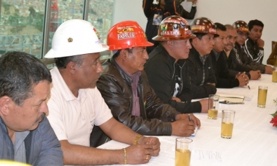 La reunión con el Gobierno fracasó/Foto. ABI