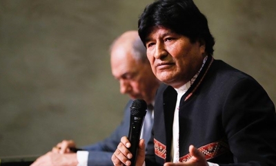 El expresidente Evo Morales en Argentina. | EFE