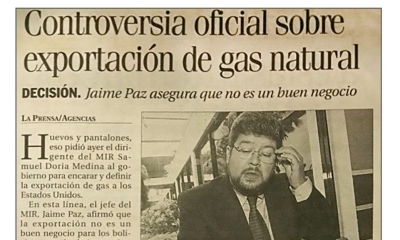Para Morales, esa prueba, que fue documentada en medios de prensa de ese entonces