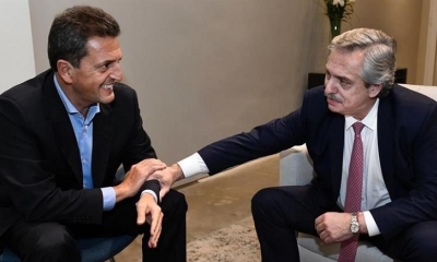 Sergio Massa y Alberto Fernández