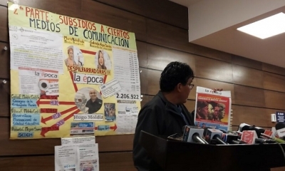 El diputado de la facción radical del Movimiento al Socialismo (MAS) Héctor Arce
