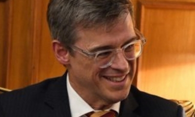 El vicesecretario de Estado Adjunto para el Hemisferio Occidental del Gobierno de Estados Unidos, Kevin Michael O’Reilly. Foto: Cancillería de Bolivia