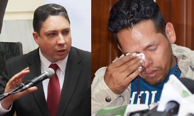 Ministro Héctor Arce y Reynado Ramirez/Foto. Kandire