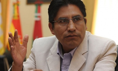 Félix Patzi, gobernador de La Paz/Foto: RRSS