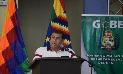 El Gobernador del Beni, Alex Ferrier