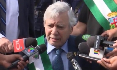 Percy Fernández, alcalde de Santa Cruz /Foto. RRSS