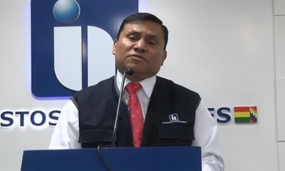El presidente del Servicio de Impuestos Nacionales, Mario Cazón.