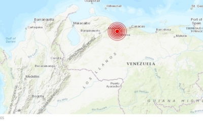 En ese zona se localizó el epicentro del sismo/Foto. RRSS