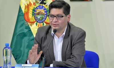 El ministro de Economía, Marcelo Montenegro