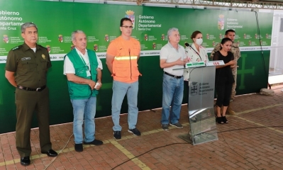 El ministro de Desarrollo Productivo y delegado presidencial, Wilfredo Rojo.