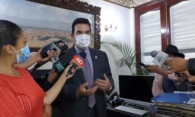 El alcalde Manfred Reyes Villa.