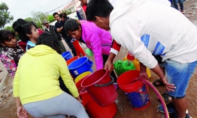  Los barrios altos de la Capital son los más afectados en tiempo de escasez.