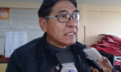 El rector de la Universidad Pública de El Alto (UPEA), Ricardo Nogales