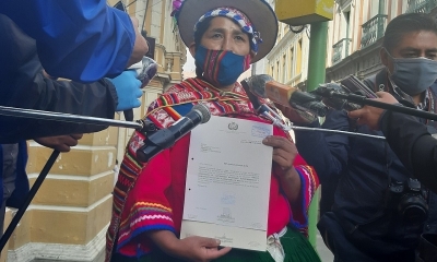 Ex diputada del mas LIDIA PACO