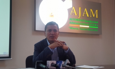Erik Ariñez, director ejecutivo de la AJAM
