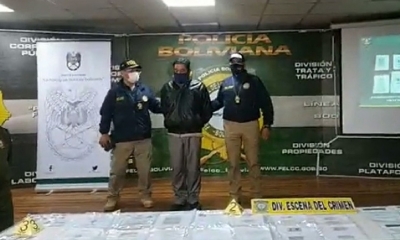 Policía presentó al acusado.