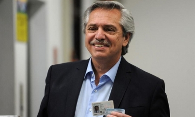 El presidente argentino, Alberto Fernández