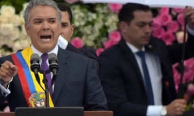 Iván Luque, presidente de Colombia/Foto. RRSS