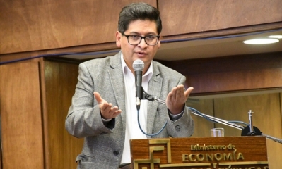 El ministro de Economía y Finanzas Públicas, Marcelo Montenegro