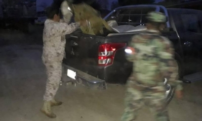Militares apoyando la búsqueda/Foto: RRSS