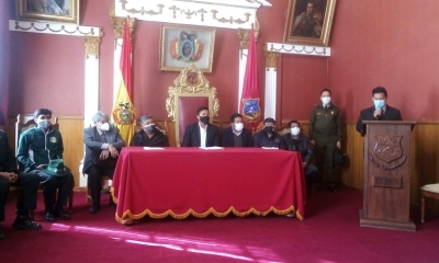 En Oruro se anuncia las acciones de defensa de la danza de la Morenada.