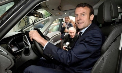 El presidente francés, Emmanuel Macron