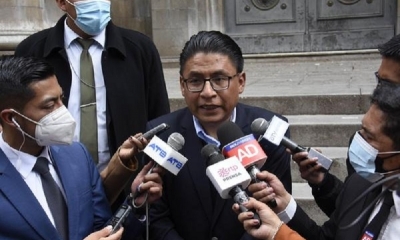 El ministro de Justicia y Transparencia Institucional, Iván Lima Magne
