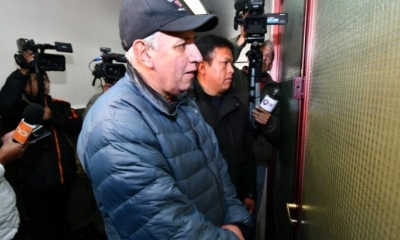 Antonio Costas durante su salida de la cárcel de San Pedro. | APG