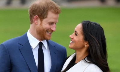 Meghan Markle y Harry, no esconden sus demostraciones de afecto en público