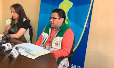 El director del Sedes dio el informe. Foto: captura de pantalla.